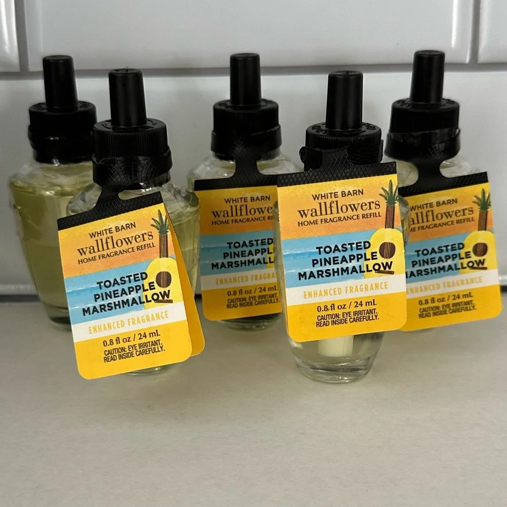 LAST ONE- 5 Toasted Pineapple Marshmallow Wallflower Refills